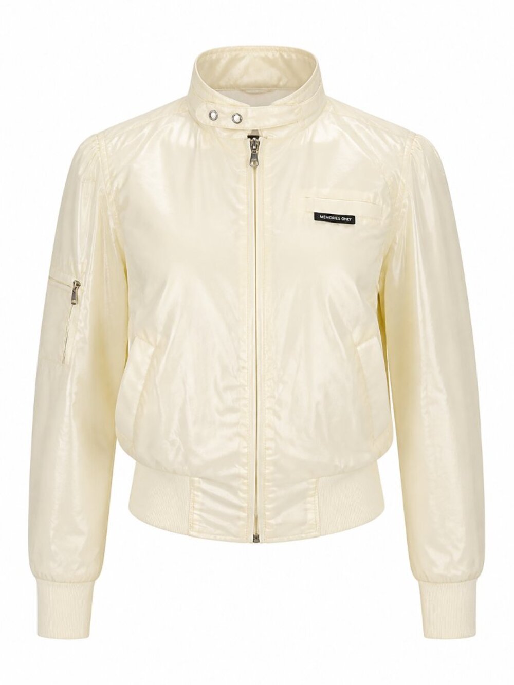 Members Only jacket light yellow/ivory size L
